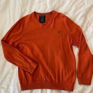 XL Orange American Eagle Outfitters sweater